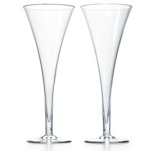 Tiffany and Co Champagne Flute Set